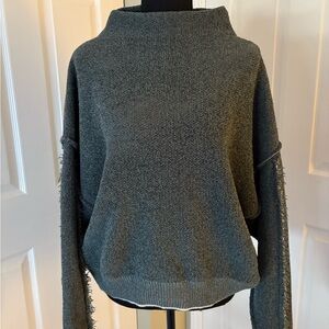 Zenana Outfitters Sage Green Mock TurtleNeck Sweater NWOT